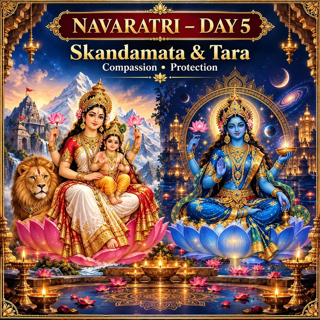 Navaratri Day 5: Skandamata & Tara
